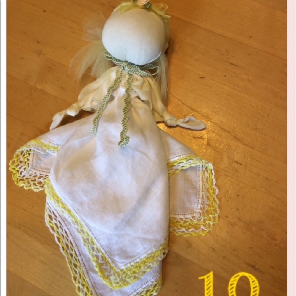 Vintage Handkerchief Church Doll